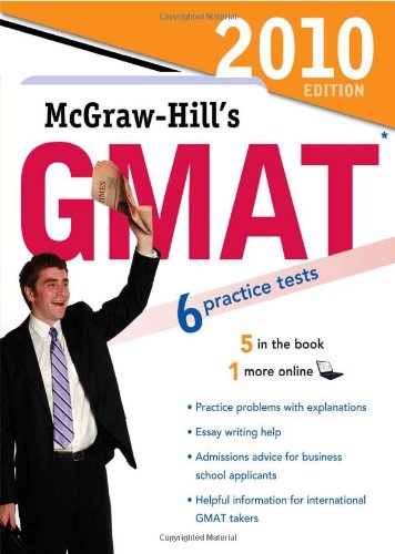 Mcgrawhills Gmat 2010 Edition 4th Edition James Hasik Stacey Rudnick
