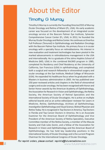 Retinoblastoma Clinical Advances And Emerging Treatment Strategies