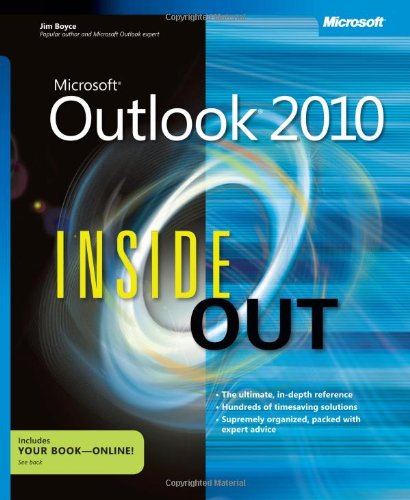 Microsoft Outlook 2010 Inside Out 1st Edition Jim Boyce