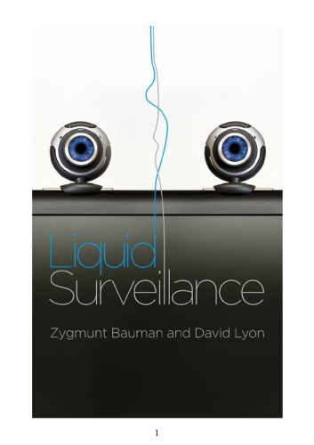 Liquid Surveillance A Conversation Zygmunt Bauman David Lyon