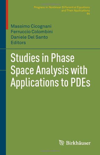 Studies In Phase Space Analysis With Applications To Pdes Massimo Cicognani