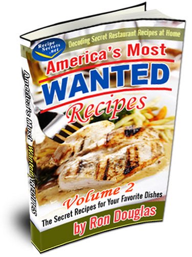 Americas Most Wanted Recipes Volume 2 2nd Ron Douglas