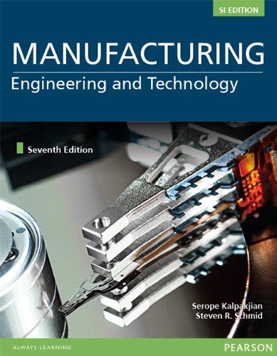 Manufacturing Engineering And Technology Si Sixth Serope Kalpakjian