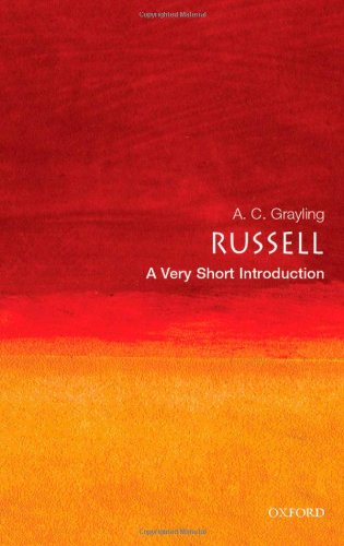 Russell A Very Short Introduction A C Grayling