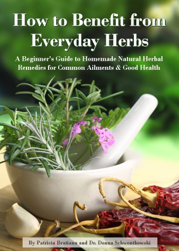 How To Benefit From Everyday Herbs A Beginners Guide To Homemade Natural Herbal Remedies For Common Ailments Good Health 1st Edition Patricia Bratianu