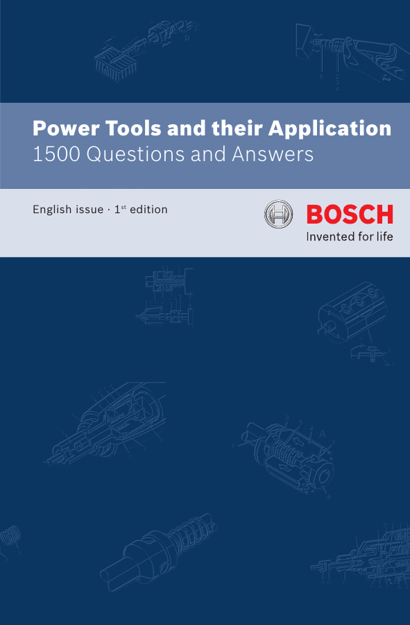 Power Tools And Their Application 1500 Questions And Answer 1st Holger H Schweizer