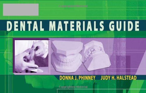 Delmars Dental Materials Guide 1st Edition Donna J Phinney