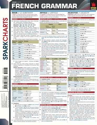 French Grammar First Sparknotes