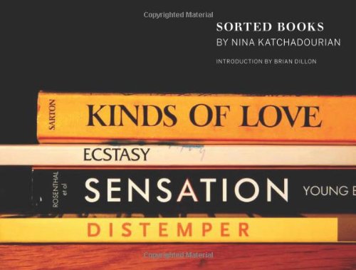 Sorted Books Nina Katchadourian Brian Dillon