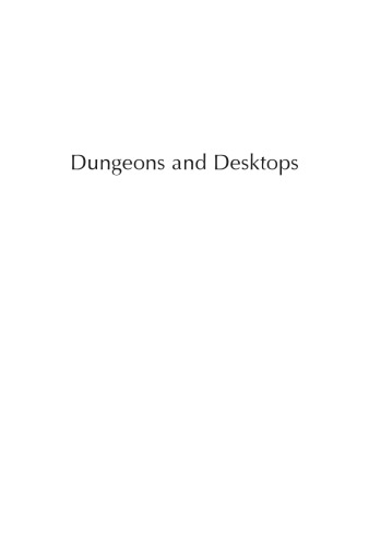 Dungeons And Desktops The History Of Computer Roleplaying Games Barton