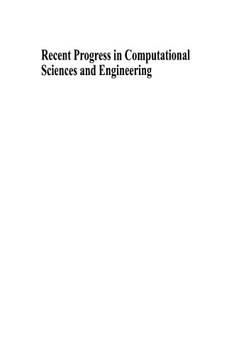 Recent Progress In Computational Sciences And Engineering 2 Vols Simos
