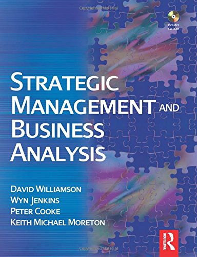 Strategic Management And Business Analysis 1st Edition Williamson