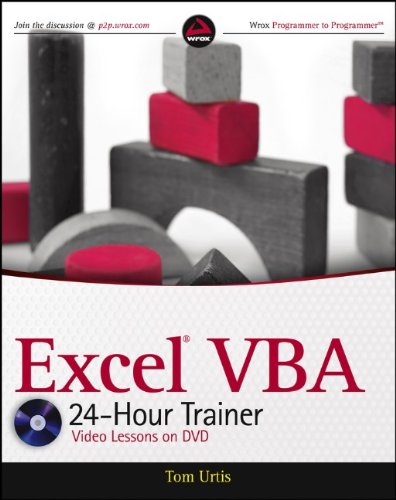 Excel Vba 24hour Trainer 1st Edition Tom Urtis