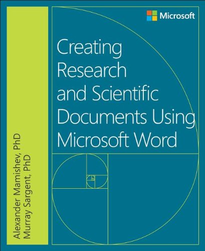 Creating Research And Scientific Documents Using Microsoft Word Alexander Mamishev