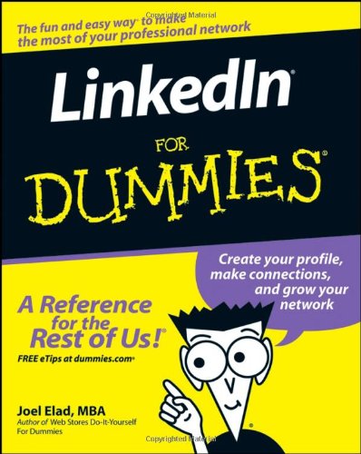 Linkedin For Dummies 1st Edition Joel Elad