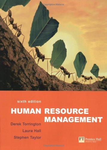 Human Resource Management 6th Edition Derek Torrington Laura Hall