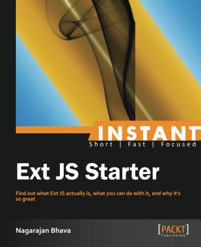 Instant Ext Js Starter Nagarajan Bhava