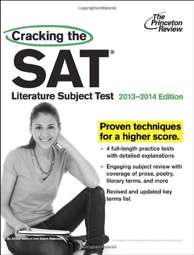 Cracking The Sat Literature Subject Test 20132014 Edition Princeton Review