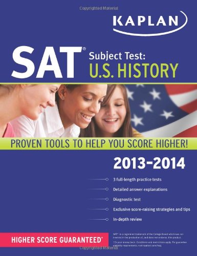 Kaplan Sat Subject Test Us History 20132014 Revised Kaplan