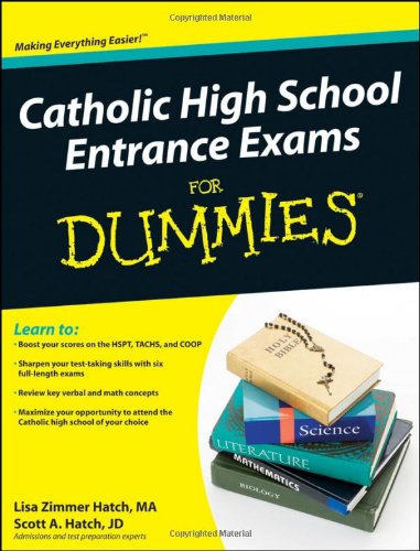 Catholic High School Entrance Exams For Dummies 1st Edition Lisa Zimmer Hatch