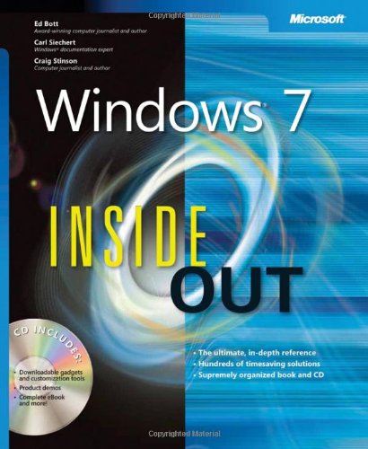 Windows 7 Inside Out Papcdr Ed Bott Carl Siechert Craig Stinson