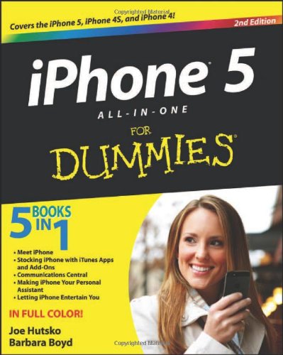 Iphone 5 Allinone For Dummies 2nd Edition Joe Hutsko Barbara Boyd