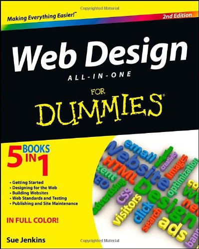 Web Design Allinone For Dummies 2nd Edition Sue Jenkins