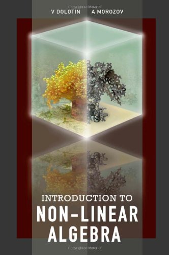 Introduction To Nonlinear Algebra V Dolotin A Morozov