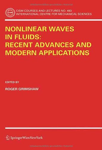 Nonlinear Waves In Fluids Recent Advances And Modern Applications Roger Grimshaw