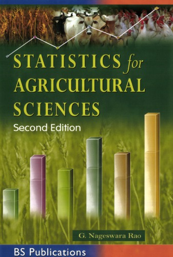 Statistics For Agricultural Sciences Nageswara Rao
