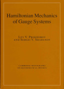 Hamiltonian Mechanics Of Gauge Systems Lv Prokhorov Sv Shabanov