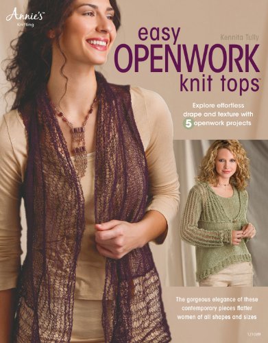 Easy Openwork Knit Tops Kennita Tully