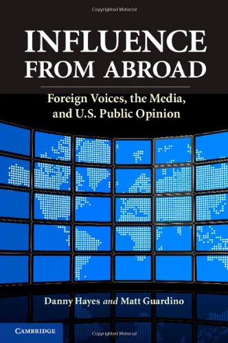 Influence From Abroad Foreign Voices The Media And Us Public Opinion 1st Edition Danny Hayes