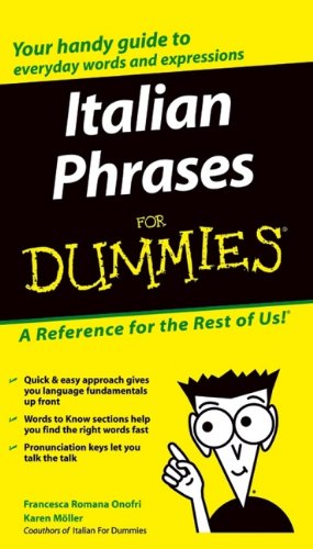 Italian Phrases For Dummies Francesca Romana Onofri Karen Antje Mller