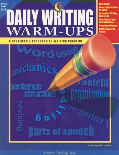 Daily Writing Warmups Gr 34 Trisha Callella
