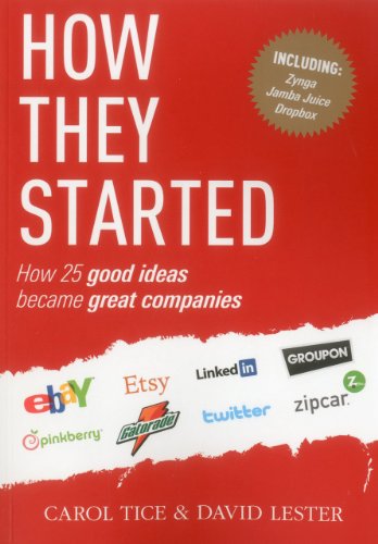 How They Started How 25 Good Ideas Became Great Companies David Lester