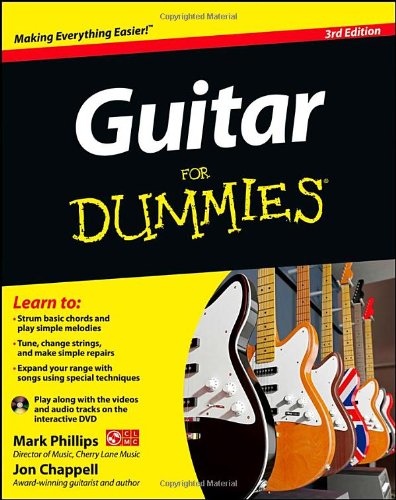 Guitar For Dummies With Dvd 3rd Edition Mark Phillips Jon Chappell