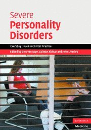 Severe Personality Disorders 1st Edition Bert Van Luyn Salman Akhtar