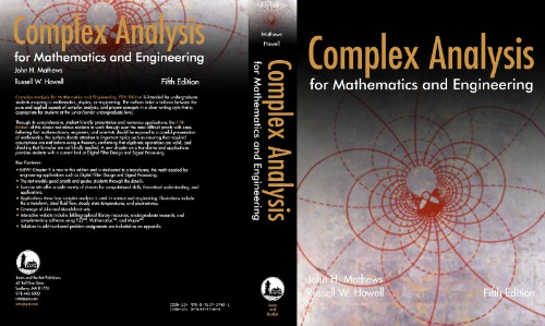 Complex Analysis For Mathematics And Engineering 5th Edition John H Mathews And Russell W Howell