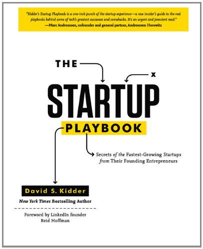 Startup Playbook David S Kidder