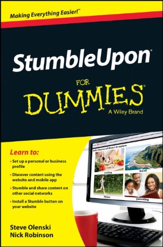 Stumbleupon For Dummies 1st Edition Steve Olenski Nick Robinson