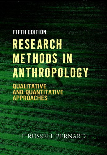 Research Methods In Anthropology 5th Edition H Russell Bernard