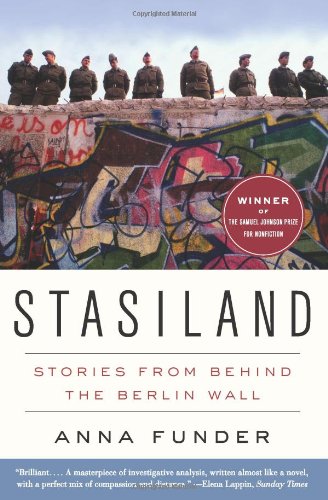 Stasiland Stories From Behind The Berlin Wall Reprint Anna Funder