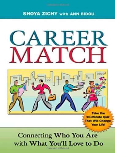 Career Match Connecting Who You Are With What Youll Love To Do Shoya Zichy