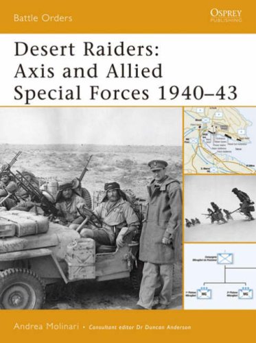 Desert Raiders Axis And Allied Special Forces 194043 Andrea Molinari
