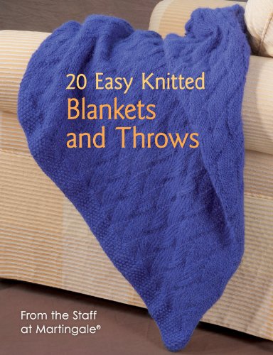 20 Easy Knitted Blankets And Throws From The Staff At Martingale Martingale
