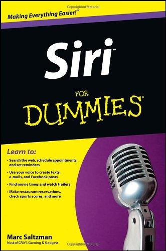 Siri For Dummies 1st Edition Marc Saltzman