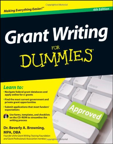 Grant Writing For Dummies 4th Edition Beverly A Browning