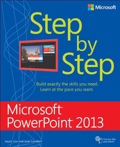 Microsoft Powerpoint 2013 Step By Step Joan Lambert Joyce Cox