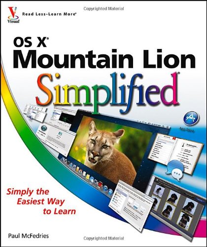 Os X Mountain Lion Simplified 1st Edition Paul Mcfedries